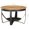 Coffee Table 68×43 cm – Rough Mango Wood