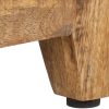 Ecclesall Bedside Cabinet 30x40x50 cm Solid Mango Wood