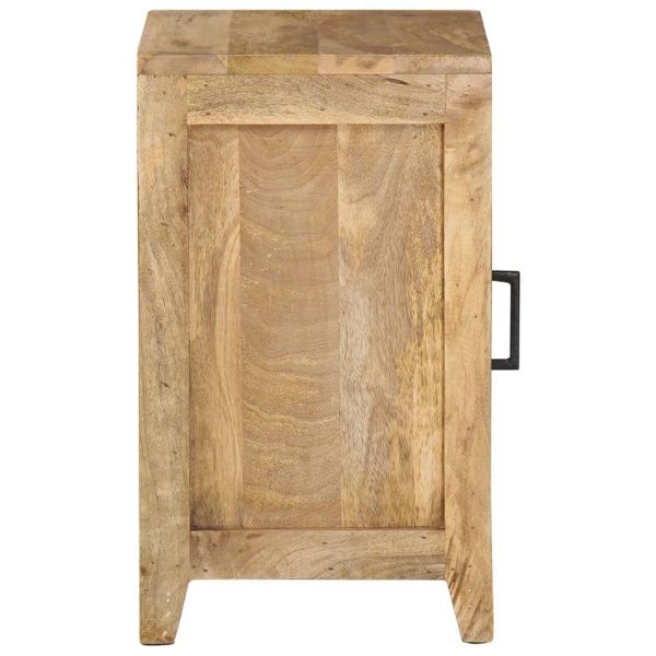 Cromwell Bedside Cabinet 40x30x50 cm Solid Mango Wood