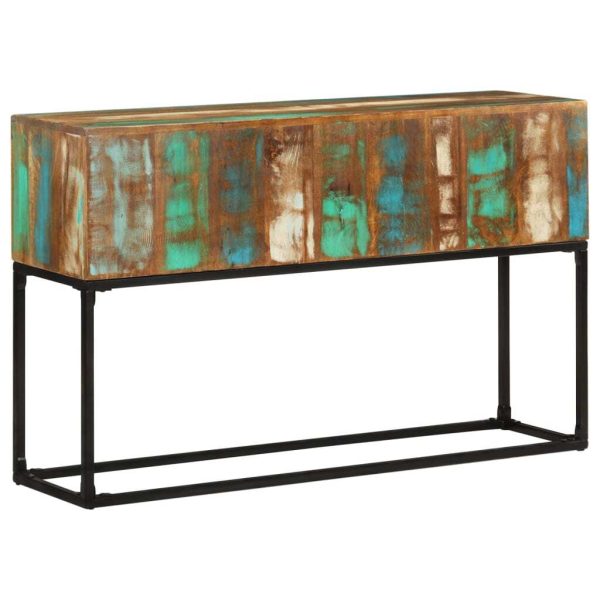 Console Table 120x30x75 cm – Solid Reclaimed Wood