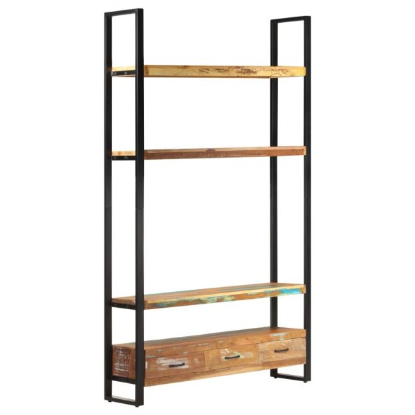 Highboard 118x30x200 cm – Solid Reclaimed Wood