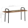 Bench 110 cm – Solid Reclaimed Wood