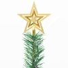 Artificial Christmas Tree with Baubles and LEDs Green 64 cm