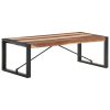 Coffee Table 120x60x40 cm Sheesham Finish – Solid Wood