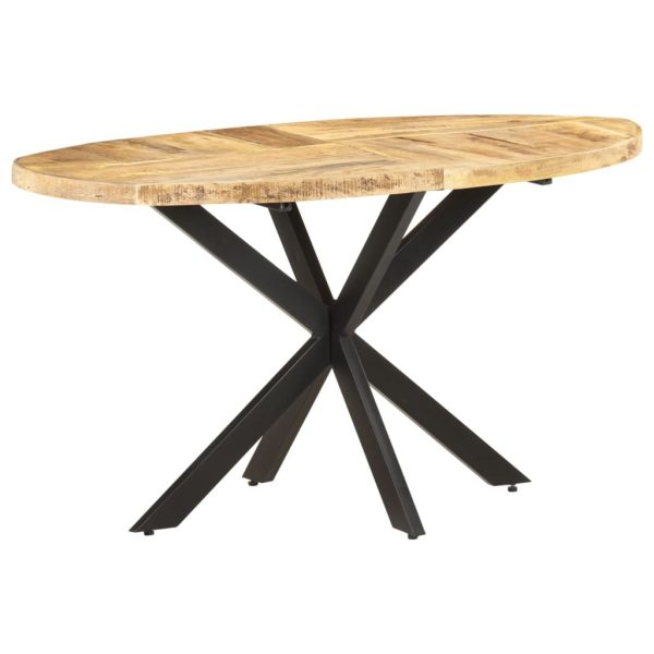 Dining Table – 140x80x75 cm, Solid Mango Wood