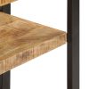 Bar Table 120x40x101 cm Rough Mango Wood
