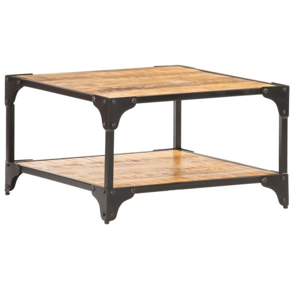 Coffee Table 60x60x35 cm – Solid Mango Wood
