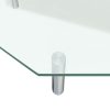 Carmichael Monitor Stand Transparent Glass – 45x26x8.6 cm