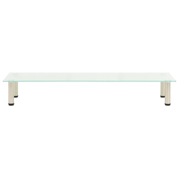 TV Stand Frosted 120x35x17 cm Tempered Glass