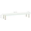 TV Stand Frosted 140x35x17 cm Tempered Glass