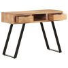 Desk 110x50x75 cm Solid Acacia Wood with Live Edges