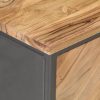Albemarle Bedside Cabinet 40x30x50 cm Solid Acacia Wood