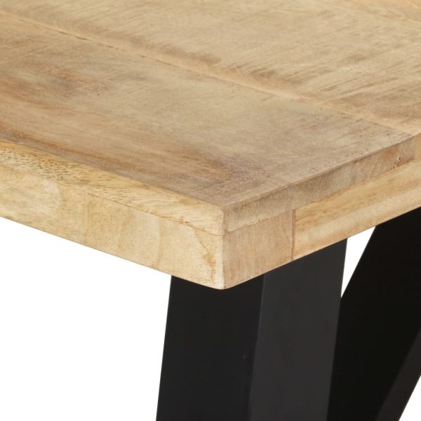 Dining Table 240x100x76 cm Rough Mango Wood