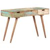Dressing Table with Mirror 112x45x76 cm – Solid Reclaimed Wood