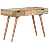 Dressing Table with Mirror 112x45x76 cm – Solid Reclaimed Wood