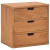 Branson Bedside Cabinet 40x30x40 cm Solid Teak Wood