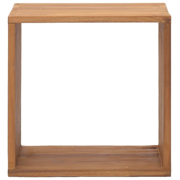 Binghamton Bedside Cabinet 40x30x40 cm Solid Teak Wood