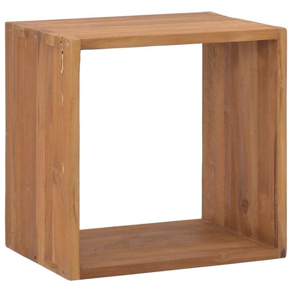 Binghamton Bedside Cabinet 40x30x40 cm Solid Teak Wood