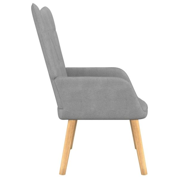 Relaxing Chair Fabric – Light Grey
