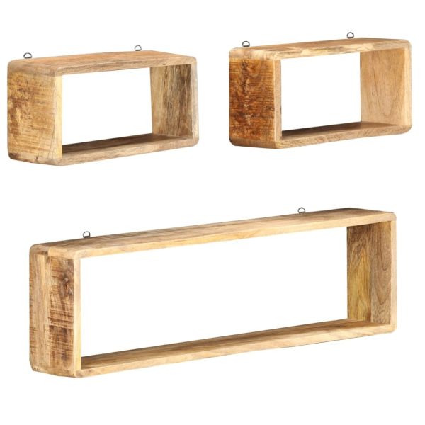 3 Piece Wall Cube Shelf Set