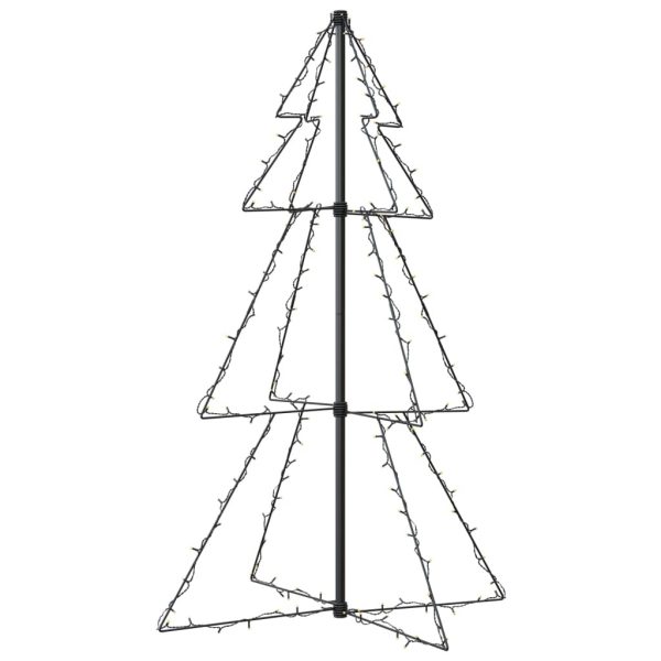 Christmas Cone Tree 160 LEDs Indoor and Outdoor – 120×78 cm