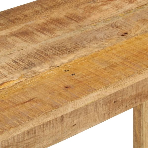 Console Table – Rough Mango Wood