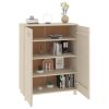 Shoe Cabinet 85x40x108 cm Solid Wood Pine – Honey Brown