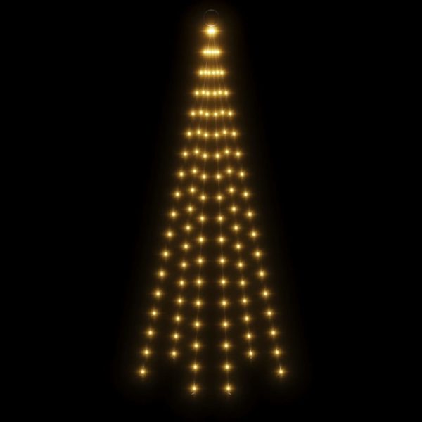 Christmas Tree on Flagpole LEDs