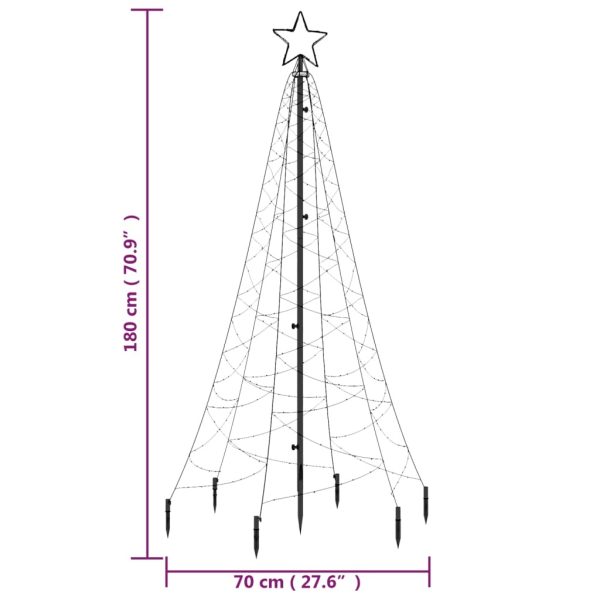 Christmas Tree with Spike 200 LEDs 180 cm – Warm White