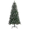 Artificial Christmas Tree with Stand Green PVC – 120×55 cm