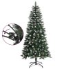 Artificial Christmas Tree with Stand Green PVC – 120×55 cm