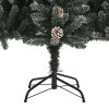 Artificial Christmas Tree with Stand Green PVC – 120×68 cm