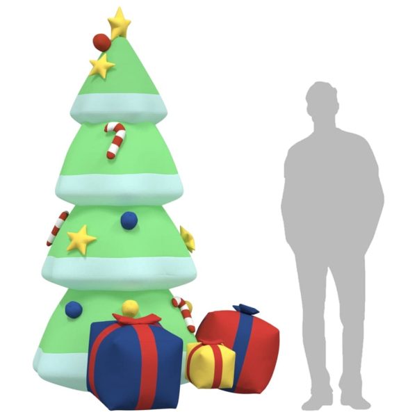 Inflatable Christmas Tree with LEDs – Model 1