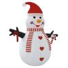 Inflatable Snowman with LEDs – 250 cm