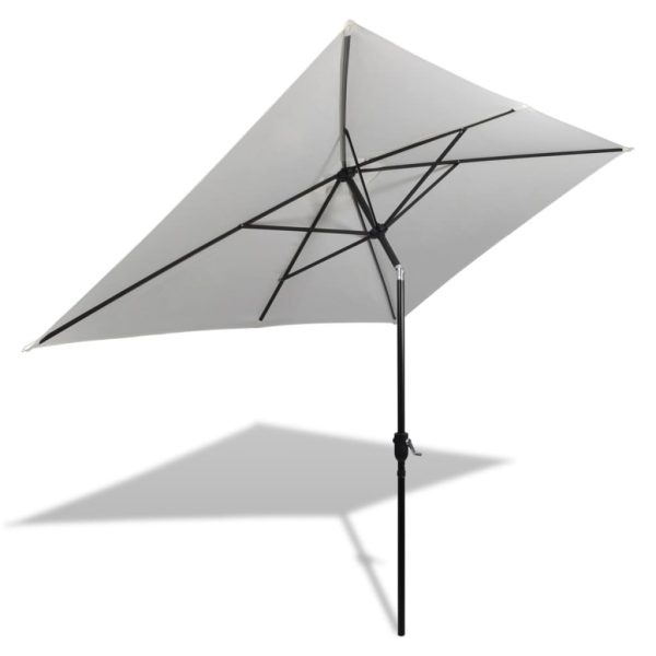 Parasol 200 x 300 cm Rectangular – White