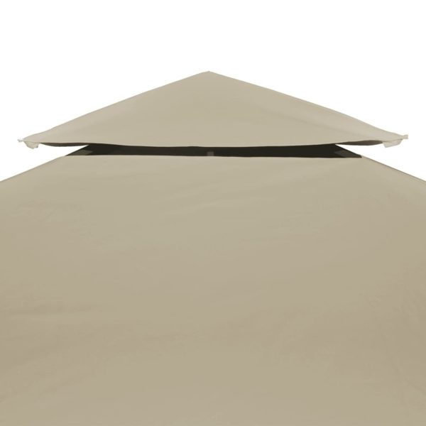 Waterproof Gazebo Cover Canopy 310 g / m – 3×3 m, Beige