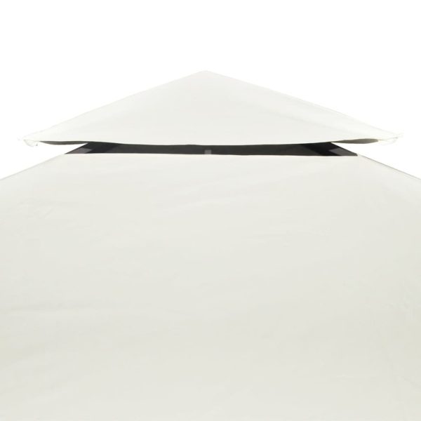 Waterproof Gazebo Cover Canopy 310 g / m – 3×4 m, Cream