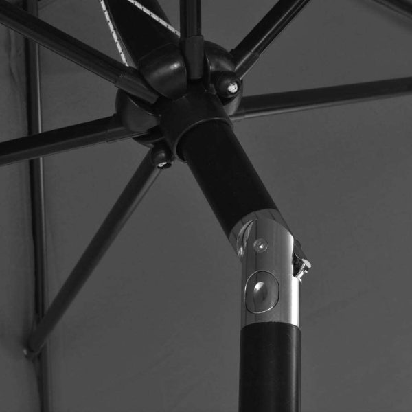 Parasol 3m Steel Pole – Anthracite