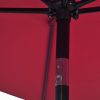 Parasol 200 x 300 cm Rectangular – Red