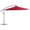 Cantilever Umbrella 3.5 m – Bordeaux Red