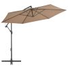 Cantilever Umbrella 3 m – Taupe