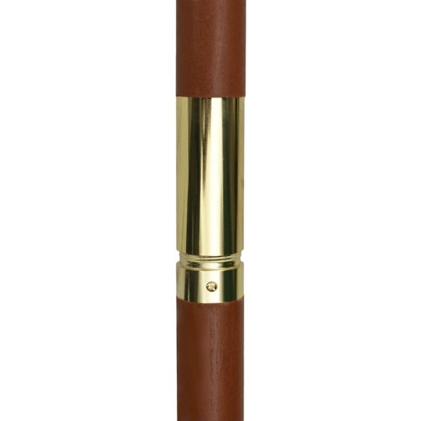 Parasol 200×300 cm Wooden Pole – Anthracite