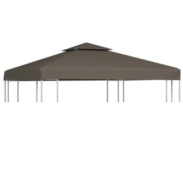 Waterproof Gazebo Cover Canopy 310 g / m – 3×3 m, Taupe