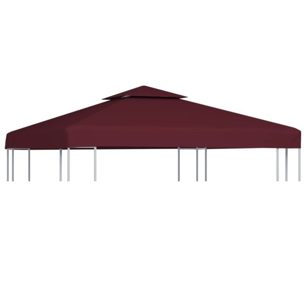 Waterproof Gazebo Cover Canopy 310 g / m – 3×3 m, Red