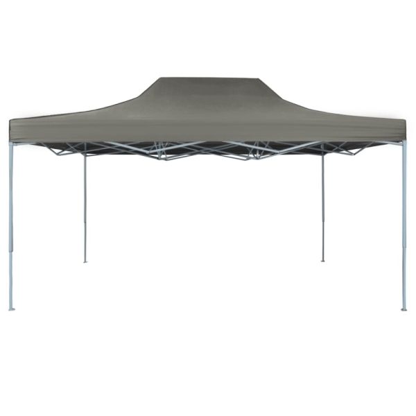 Foldable Tent Pop-Up 3×4.5 m – Anthracite