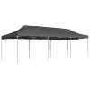 Folding Pop-up Party Tent 3×9 m – Anthracite