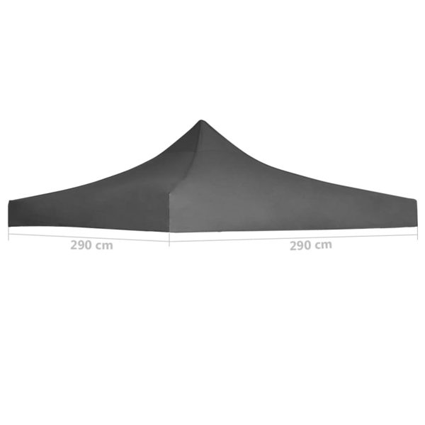 Party Tent Roof – 3×3 m, Anthracite