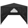 Party Tent – 3×12 m, Anthracite