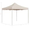Professional Folding Party Tent Aluminium – 3×3 m, Cream