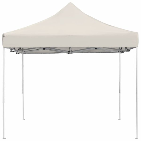 Professional Folding Party Tent Aluminium – 4.5×3 m, Cream